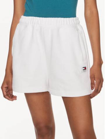 Tommy Jeans Спортивні шорти New Cls DW0DW17772 Білий Relaxed Fit Tommy Jeans Спортивні шорти New Cls DW0DW17772 Білий Relaxed Fit