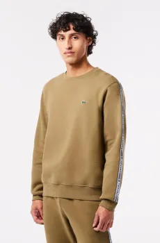 Мужская коричневая толстовка Коричневый L-XL Lacoste SH5073SIX