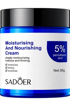 Увлажняющий и питательный крем для лица Sadoer Moisturising And Nourishing Cream с 5% пантотеновой кислотой, 95 г
