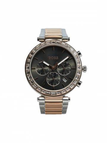 Boss Годинник Andra 1502690 Срібний Boss Годинник Andra 1502690 Срібний