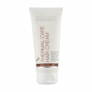 Термальный крем для волос Spa Master Keratin Line Thermal Care Hair Cream с кератином, 200 мл Термальный крем для волос Spa Master Keratin Line Thermal Care Hair Cream с кератином, 200 мл