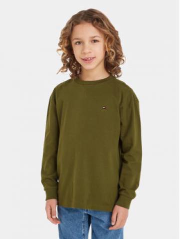 Tommy Hilfiger Блузка Essential KB0KB08576 Зелений Regular Fit Tommy Hilfiger Блузка Essential KB0KB08576 Зелений Regular Fit