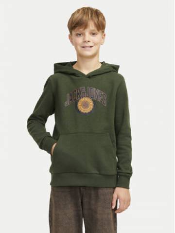 Jack&Jones Junior Світшот Kam Varsity 12266761 Зелений Standard Fit Jack&Jones Junior Світшот Kam Varsity 12266761 Зелений Standard Fit