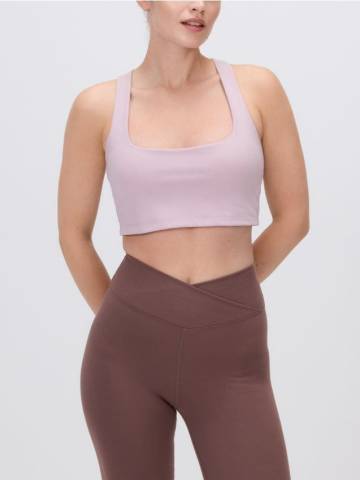 Reserved - Спортивний топ - пильно-рожевий - 886IE-39X