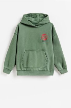 Reserved - Бавовняне худі - коричневувато-зелений - 465JW-78X