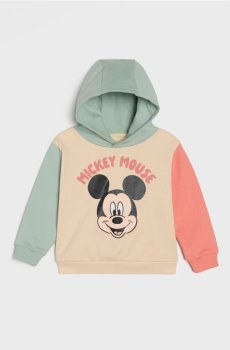 Худі з принтом Mickey Mouse - бежевий