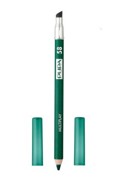 Карандаш для глаз Pupa Multiplay Eye Pencil с аппликатором, 58 Plastic Green, 1.2 г