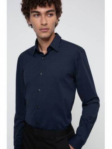 Hugo Сорочка Ermo 50438087 синій Slim Fit Hugo Сорочка Ermo 50438087 синій Slim Fit