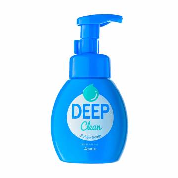 Пенка для умывания и снятия макияжа Apieu Deep Clean Bubble Foam, 200 мл Пенка для умывания и снятия макияжа Apieu Deep Clean Bubble Foam, 200 мл