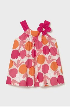 Хлопковое детское платье Mayoral
