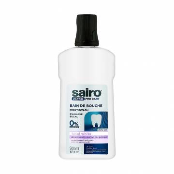 Ополаскиватель для ротовой полости Sairo Total White, 500 мл Ополаскиватель для ротовой полости Sairo Total White, 500 мл