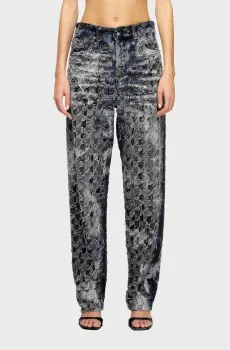 Женские темно-синие джинсы 1988 D-ARK-FSH Синий 24 Diesel A21353 0CEBL