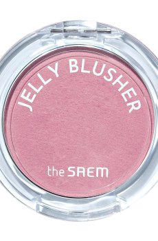 Уценка! Компактные румяна для лица The Saem Jelly Blusher PP02 Baby Lavender, 4 г