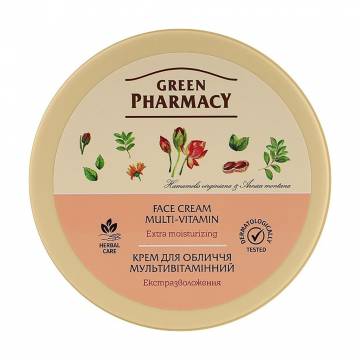 Крем для лица Green Pharmacy Мультивитаминный, 200 мл Крем для лица Green Pharmacy Мультивитаминный, 200 мл