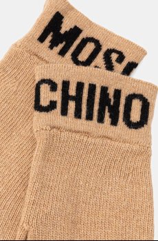 Перчатки с шерстью Moschino