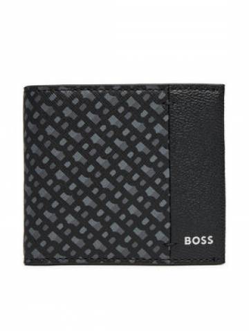 Boss Велике Чоловіче Портмоне Zair N 50529507 Чорний Boss Велике Чоловіче Портмоне Zair N 50529507 Чорний