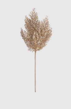 Декоративная кедровая ветвь с глитером