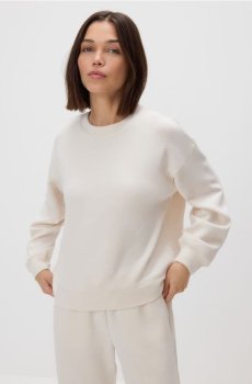 Reserved - Світшот з модаллю - бежевий - 690GA-08X