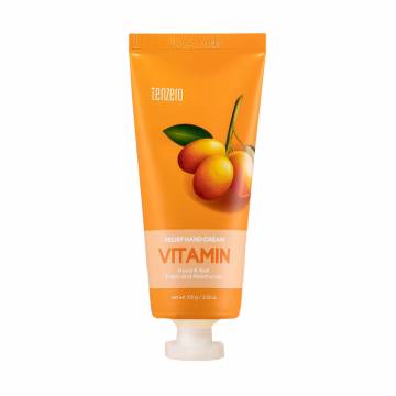 Крем для рук Tenzero Relief Hand Cream Vitamin с витаминами, 100 г Крем для рук Tenzero Relief Hand Cream Vitamin с витаминами, 100 г
