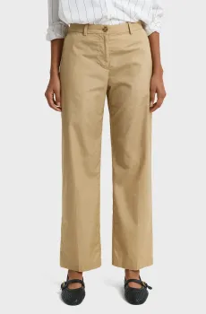 Женские бежевые брюки LIGHTWEIGHT CHINOS Бежевый 34 Gant 4150345