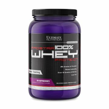 Протеин Ultimate Nutrition Prostar 100% Whey Protein Малина, в порошке, 907 г