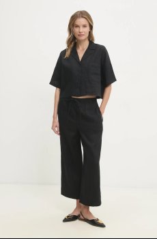 Льняные брюки Dkny