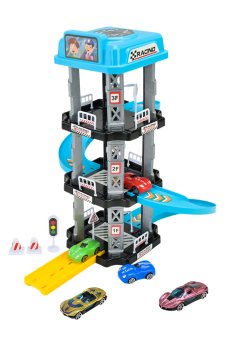 Игровой набор Shantou Jinxing Паркинг с машинками, в коробке, от 3 лет, 27*25*30 см (8996-1A)
