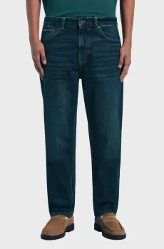 Мужские темно-синие джинсы regular fit Синий 32 SPRINGFIELD 1752028