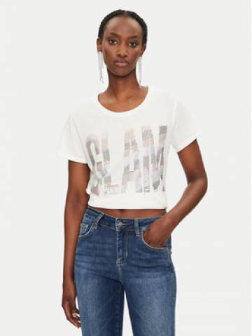 Liu Jo Футболка TF4205 JS923 Білий Regular Fit Liu Jo Футболка TF4205 JS923 Білий Regular Fit