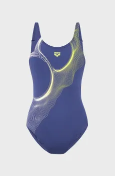 Женский синий купальник RIPPLES SWIMSUIT U BACK B Синий 38 Arena 009500-780