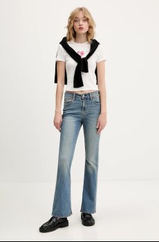 Хлопковая футболка Hugo Blue Dever_B_2