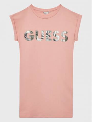 Guess Повсякденна сукня J3GK35 KAE23 Рожевий Regular Fit Guess Повсякденна сукня J3GK35 KAE23 Рожевий Regular Fit