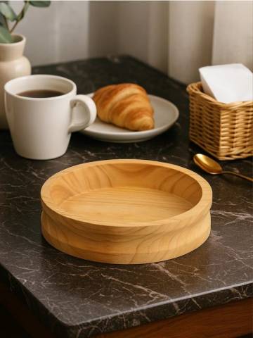 Таця сервірувальна - бежевий