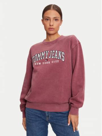 Tommy Jeans Світшот Varsity DW0DW19824 Фіолетовий Regular Fit Tommy Jeans Світшот Varsity DW0DW19824 Фіолетовий Regular Fit