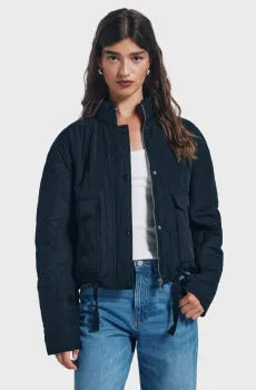 Женская черная куртка Черный M SPRINGFIELD 8272803