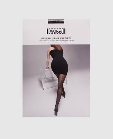 Черные колготки Back Seam 10 den Черные колготки Back Seam 10 den