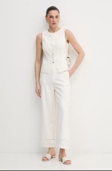 Штаны с добавлением льна Dkny