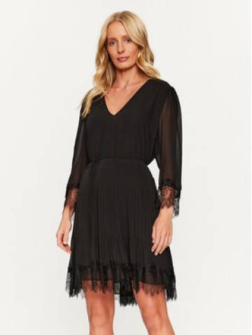 TWINSET Коктейльна сукня 232TP2161 Чорний Regular Fit TWINSET Коктейльна сукня 232TP2161 Чорний Regular Fit