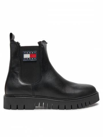 Tommy Jeans Челсі Chelsea EN0EN02626 Чорний Tommy Jeans Челсі Chelsea EN0EN02626 Чорний