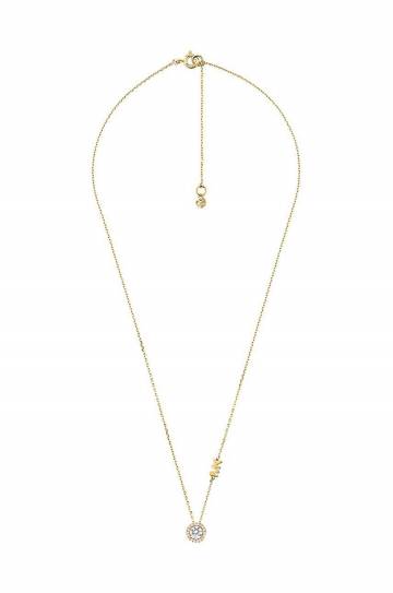 Серебряное колье с позолотой Michael Kors Серебряное колье с позолотой Michael Kors