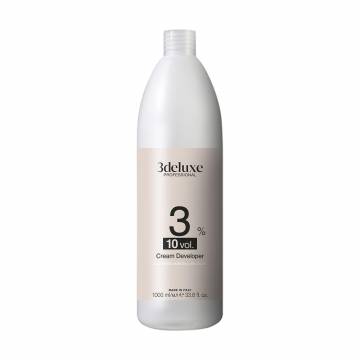 Окислитель для окрашивания волос 3DeLuXe Professional Cream Developer 3% (10 Vol), 1 л Окислитель для окрашивания волос 3DeLuXe Professional Cream Developer 3% (10 Vol), 1 л