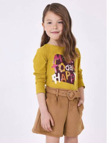 Mayoral Блузка 4.015 Жовтий Regular Fit Mayoral Блузка 4.015 Жовтий Regular Fit