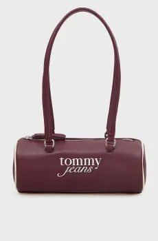 Женская бордовая сумка BOLD SCRIPT Бордовый ONESIZE Tommy Jeans AW0AW19055