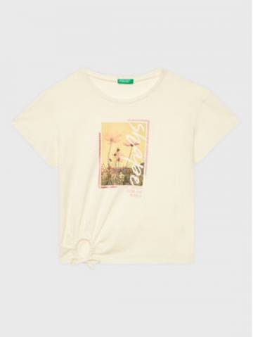 United Colors Of Benetton Футболка 3096C10B4 Écru Regular Fit United Colors Of Benetton Футболка 3096C10B4 Écru Regular Fit