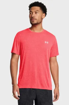 Мужская красная футболка UA LAUNCH CAMO SHORTSLEEVE Красный M Under Armour 1386681-713