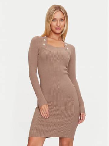 Marciano Guess Трикотажна сукня 4BGK01 5613Z Бежевий Slim Fit Marciano Guess Трикотажна сукня 4BGK01 5613Z Бежевий Slim Fit