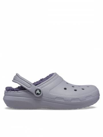 Crocs Шльопанці Classic Lined Clog 203591 Сірий Crocs Шльопанці Classic Lined Clog 203591 Сірий