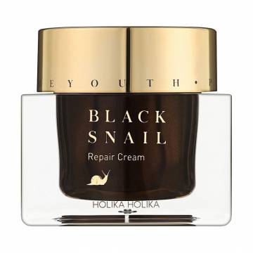 Восстанавливающий крем для лица Holika Holika Prime Youth Black Snail Repair Cream с муцином черной улитки, 50 мл Восстанавливающий крем для лица Holika Holika Prime Youth Black Snail Repair Cream с муцином черной улитки, 50 мл