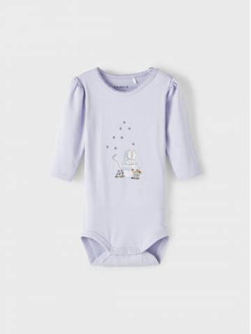 NAME IT Боді 13215167 Фіолетовий Regular Fit NAME IT Боді 13215167 Фіолетовий Regular Fit