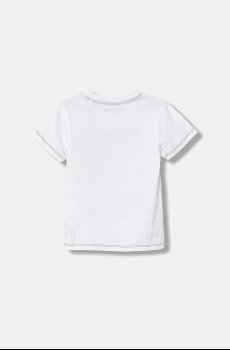 Детская хлопковая футболка Guess